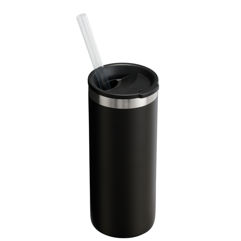 Stanley 1913 The Everyday Slim Can Cooler Cup 10 OZ - Stanley Create in Black 2.0 | Back View