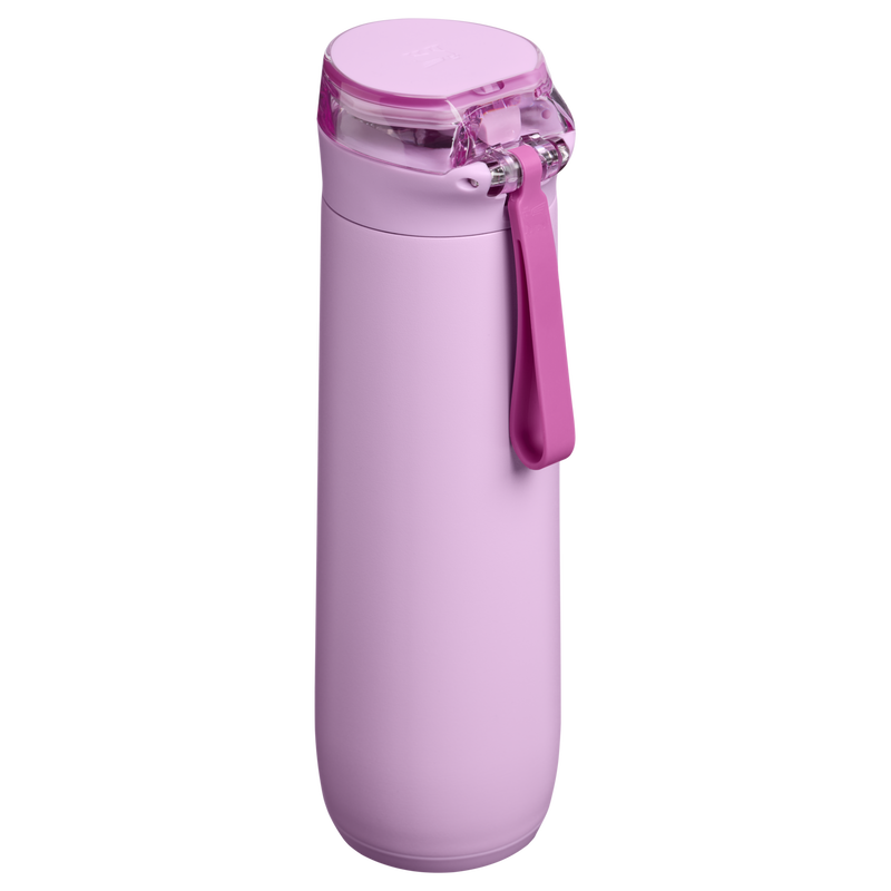 Stanley 1913 The Flowstate™ Spring Bottle 20 OZ in Soft Orchid | Back View