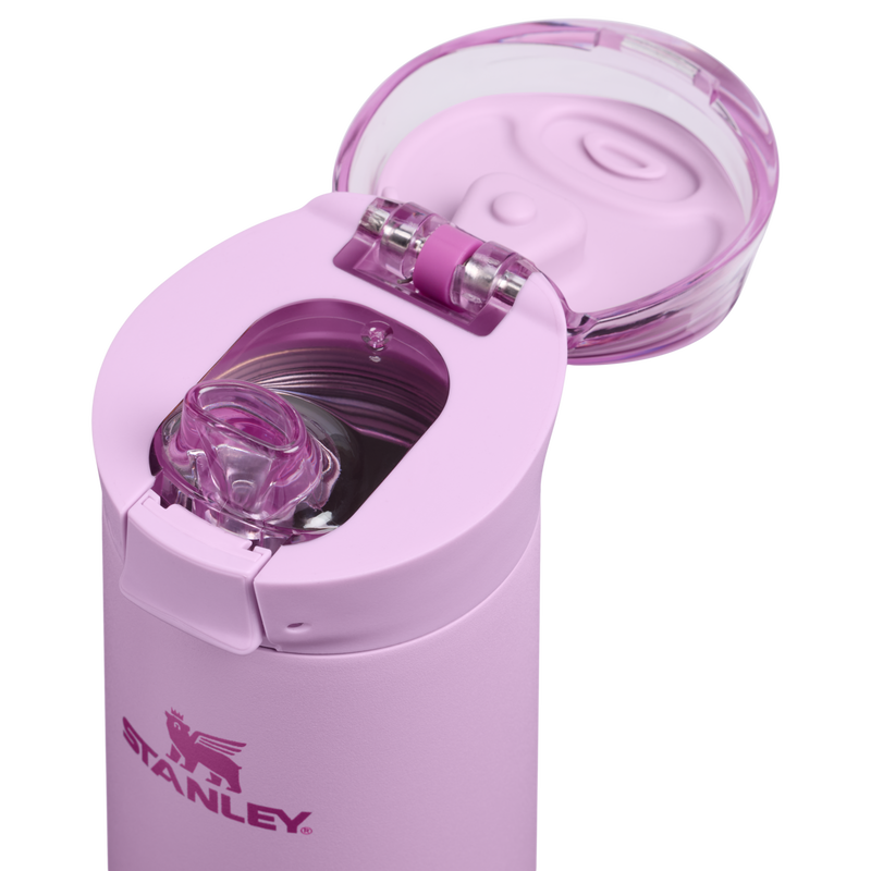 Stanley 1913 The Flowstate™ Spring Bottle 20 OZ in Soft Orchid | Lid Detailed View