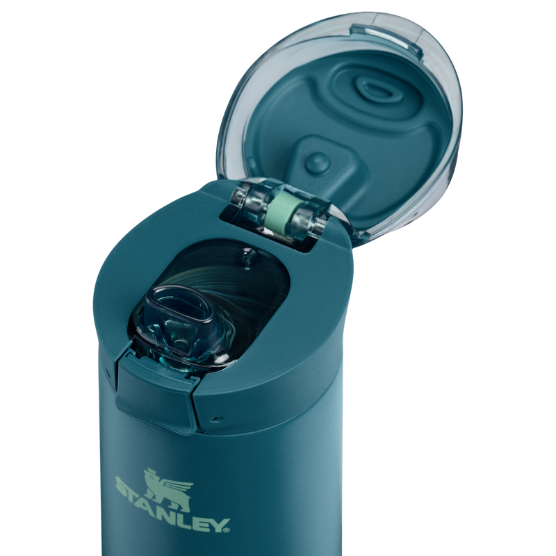 Stanley 1913 The Flowstate™ Spring Bottle 20 OZ - Stanley Create in Coastal Teal | Lid Detailed View