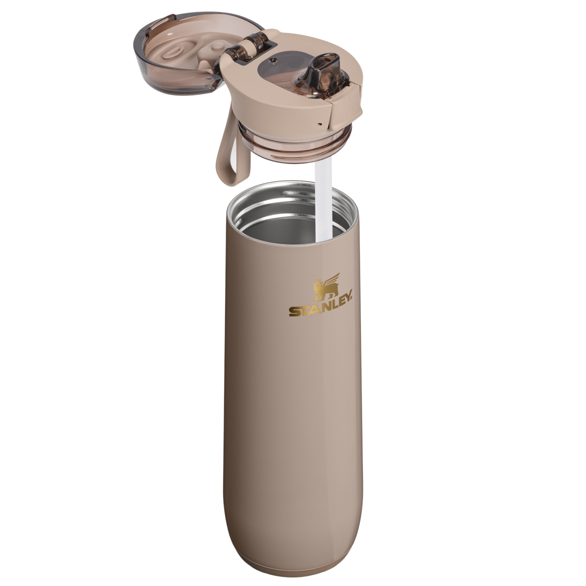 Stanley 1913 The Flowstate™ Spring Water Bottle 20 OZ in Bedrock Gloss | Cross Section View