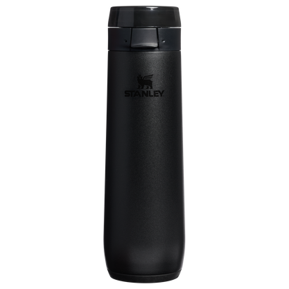 Stanley 1913 The Flowstate™ Spring Bottle 20 OZ in Black 2.0 | Front View