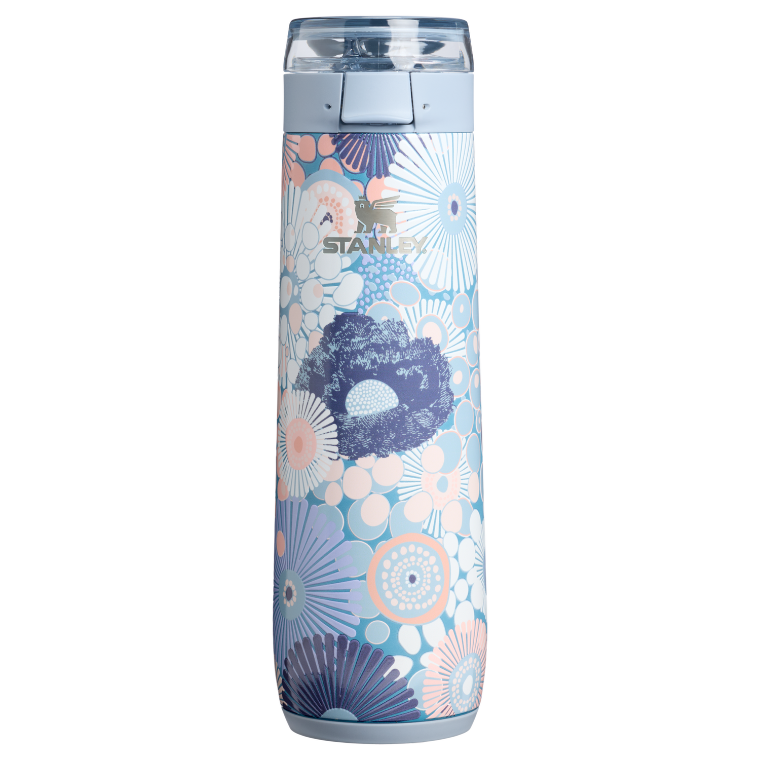 Stanley 1913 The Flowstate™ Spring Bottle 20 OZ in Blue Dream Wildflower | View 1
