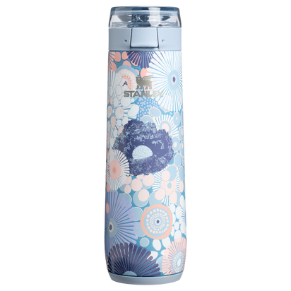 Stanley 1913 The Flowstate™ Spring Bottle 20 OZ in Blue Dream Wildflower | Front View