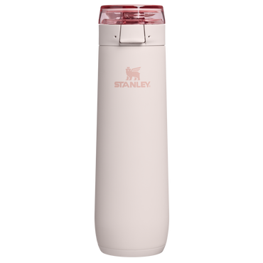 Stanley 1913 The Flowstate™ Spring Bottle 20 OZ in Rose Quartz | Front View