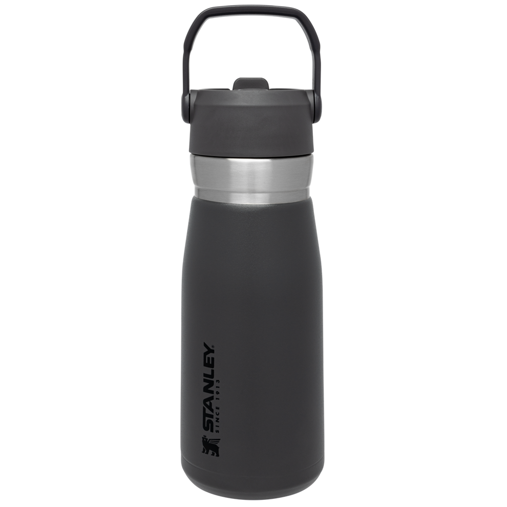 Stanley 27 OZ Go IceFlow Flip Straw Water Bottle In Charcoal Grey
