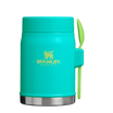 Stanley Heritage Vacuum Food Jar With Spork 14OZ In Tropical Teal