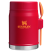 Stanley Heritage Vacuum Food Jar With Spork 14OZ In Chili Red