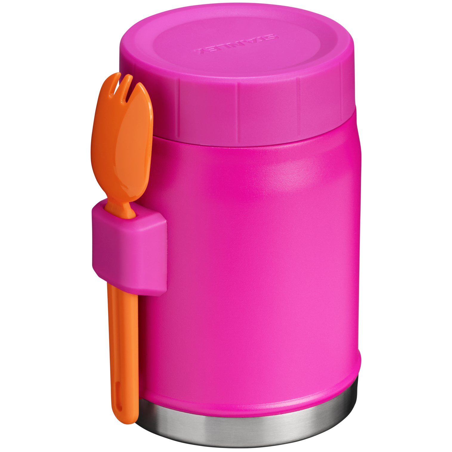 Stanley Heritage Vacuum Food Jar With Spork 14OZ In Vivid Violet