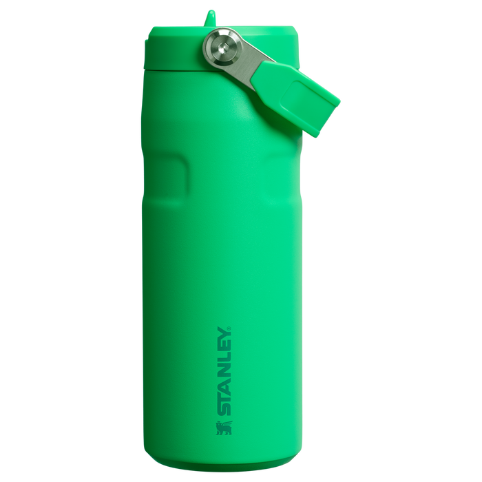 Stanley 16 OZ IceFlow Aerolight Water Bottle With Flip Straw In Meadow Green