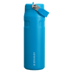 Stanley Ice Flow Aerolight Water Bottle With Flip Straw 24 Oz In Azure Blue