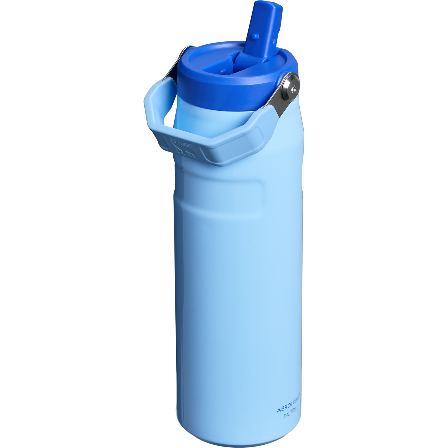 Stanley 24 OZ IceFlow Aerolight Stainless Steel Water Bottle In Cornflower Blue From The Oasis Collection