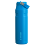 Swatch for Stanley 1913 The IceFlow™ Bottle with Flip Straw Lid 36 OZ - Stanley Create in Azure | Front View