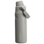 Stanley IceFlow Water Bottle with Fast Flow Lid 24 OZ In Ash Grey