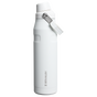 Stanley 36 OZ IceFlow Aerolight Stainless SteelWater Bottle In Frost White