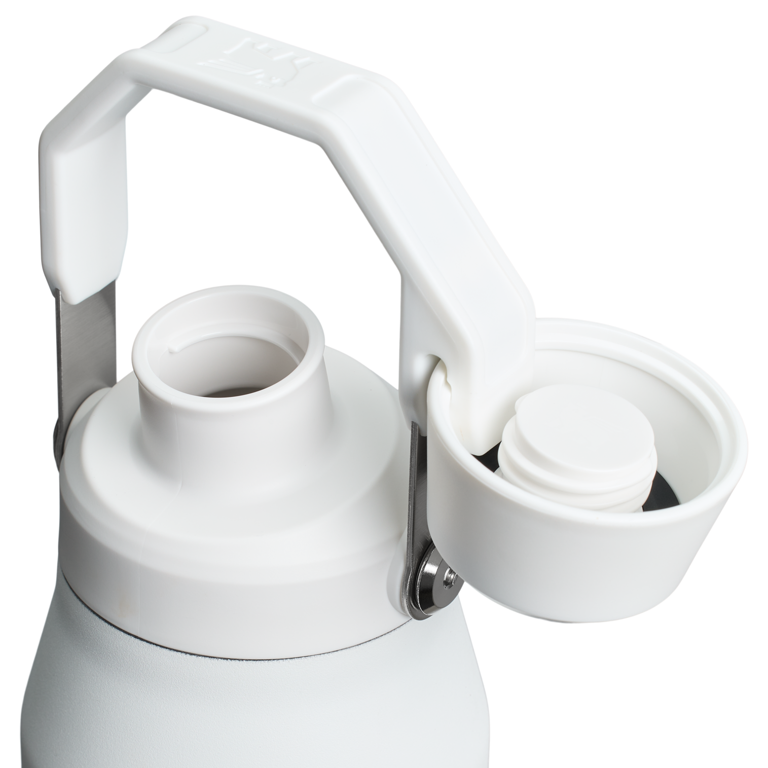 Stanley 36 OZ IceFlow Aerolight Stainless SteelWater Bottle In Frost White