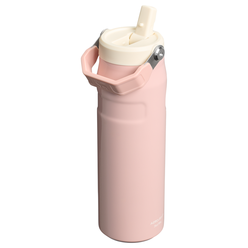Stanley 24 OZ IceFlow Aerolight Stainless Steel Water Bottle In Peach Whip Pink From The Oasis Collection