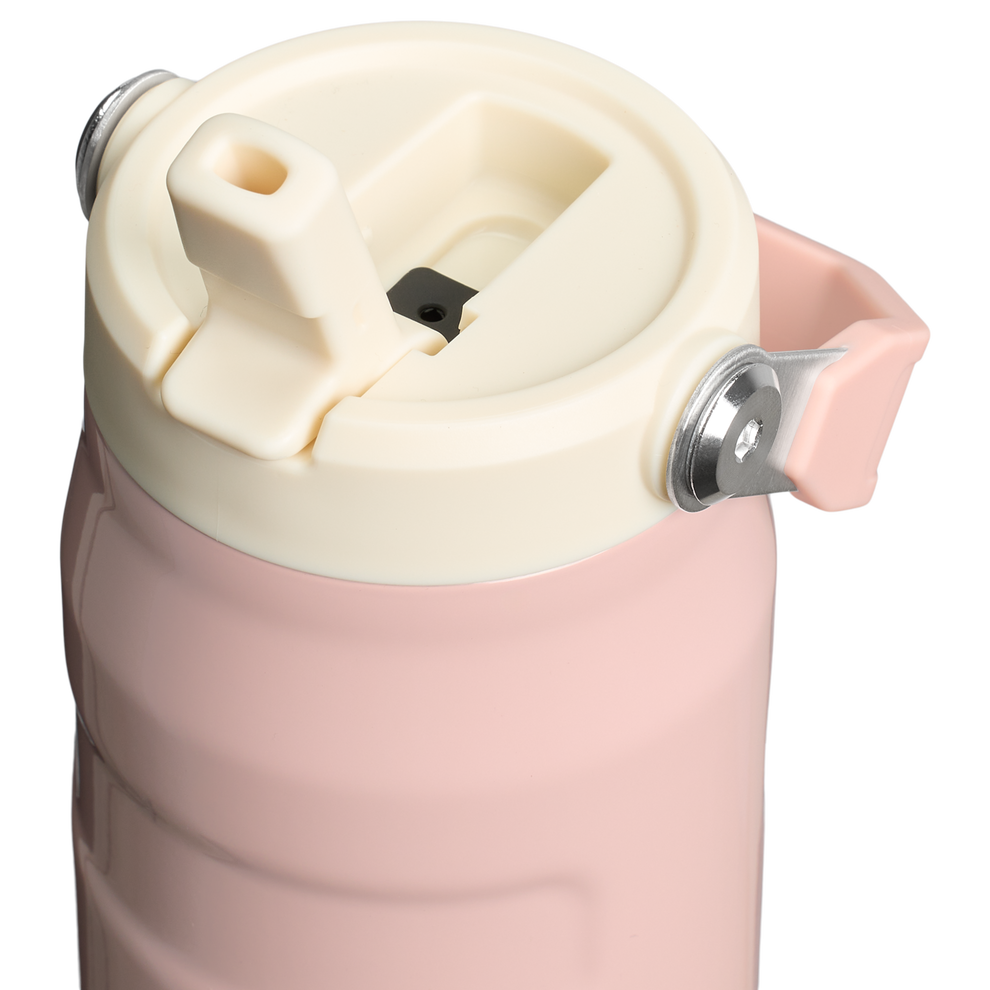 Stanley 24 OZ IceFlow Aerolight Stainless Steel Water Bottle In Peach Whip Pink From The Oasis Collection