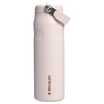 Stanley IceFlow Aerolight Water Bottle With Flip Straw 24O in Gilded Sugar Pink