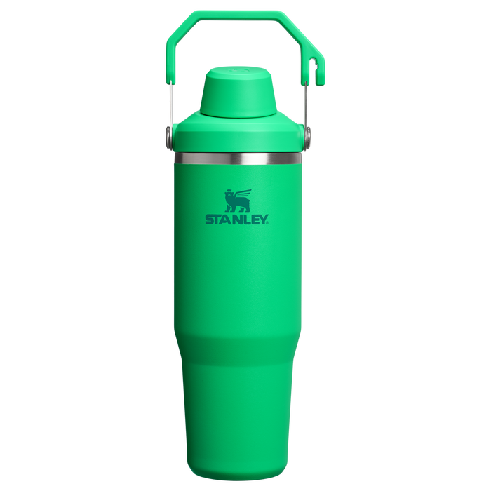Stanley 30 OZ IceFlow Fast Flow Tumbler In Meadow Green