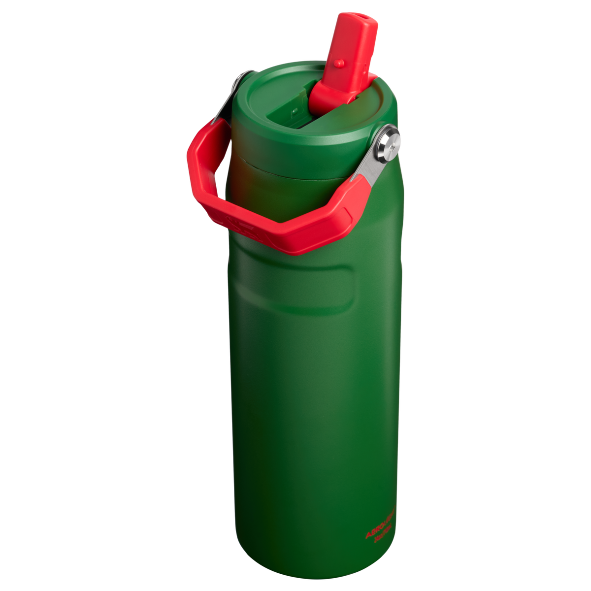 Stanley 1913 The Country Collection IceFlow™ Aerolight Flip Straw Bottle 24 OZ in Team Dark Green Red