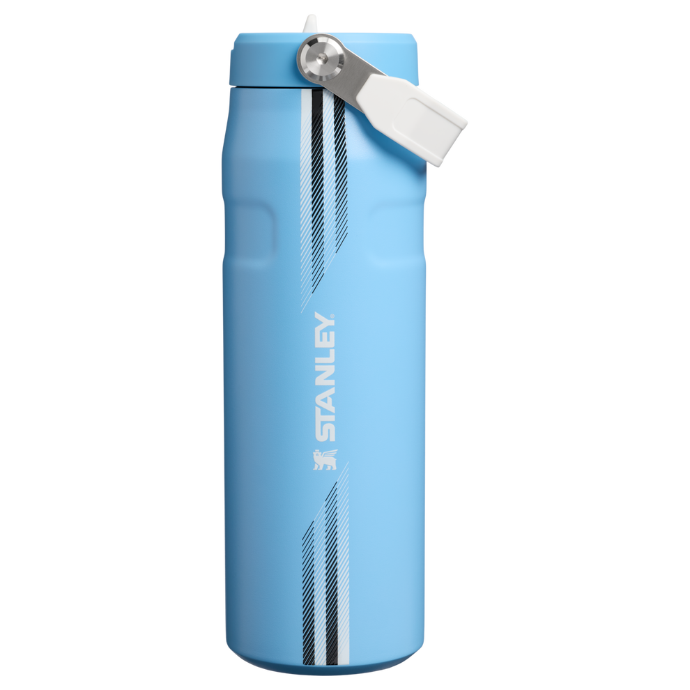 Stanley 1913 The Country Collection IceFlow™ Aerolight Flip Straw Bottle 24 OZ in Team Light Blue White