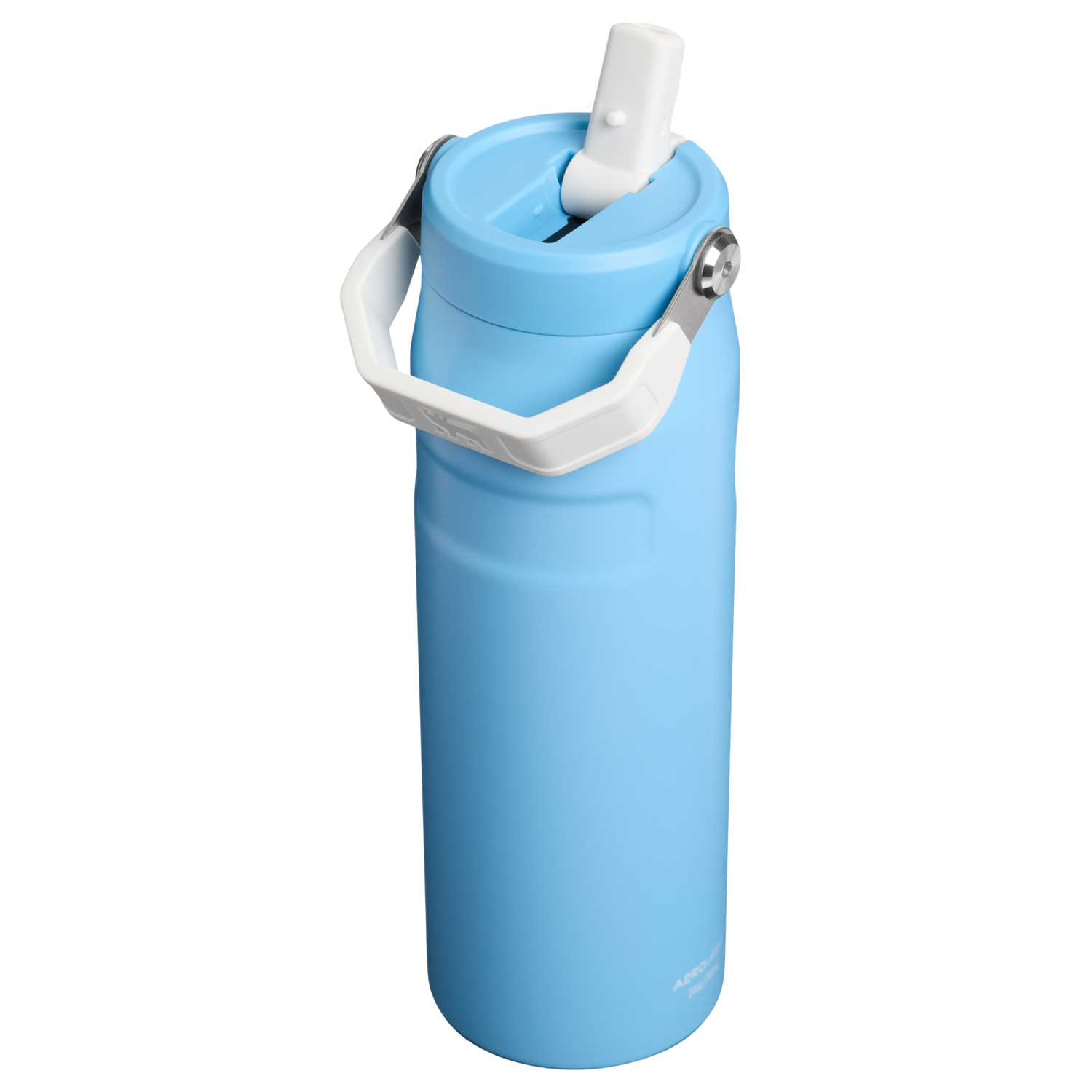 Stanley 1913 The Country Collection IceFlow™ Aerolight Flip Straw Bottle 24 OZ in Team Light Blue White | View 2