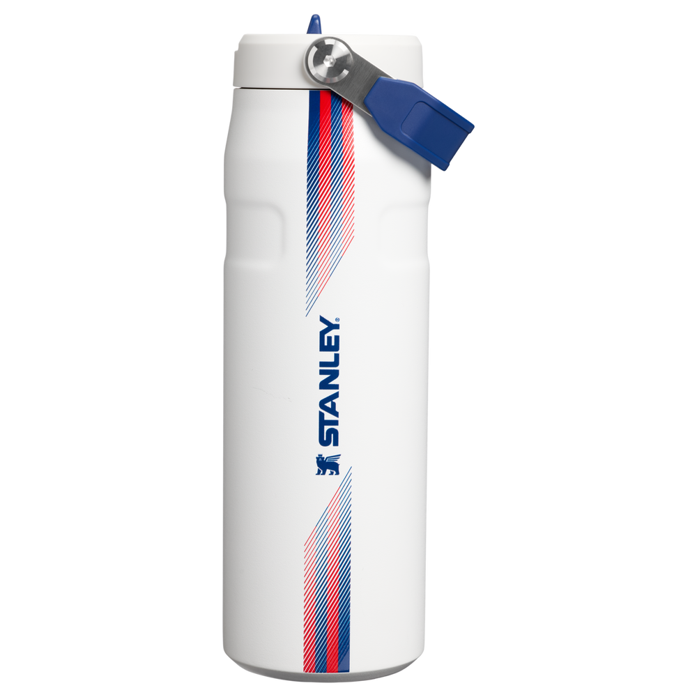 Stanley 1913 Country Collection IceFlow™ Aerolight Flip Straw Bottle 24 oz - Stanley Create in Team White Dark Blue | View 1
