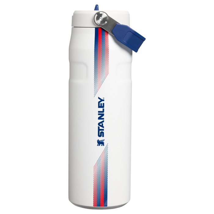 Stanley 1913 The Country Collection IceFlow™ Aerolight Flip Straw Bottle 24 OZ in Team White Dark Blue