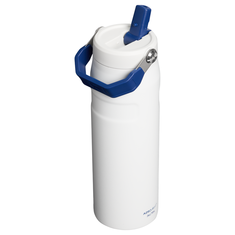 Stanley 1913 Country Collection IceFlow™ Aerolight Flip Straw Bottle 24 oz - Stanley Create in Team White Dark Blue | View 3