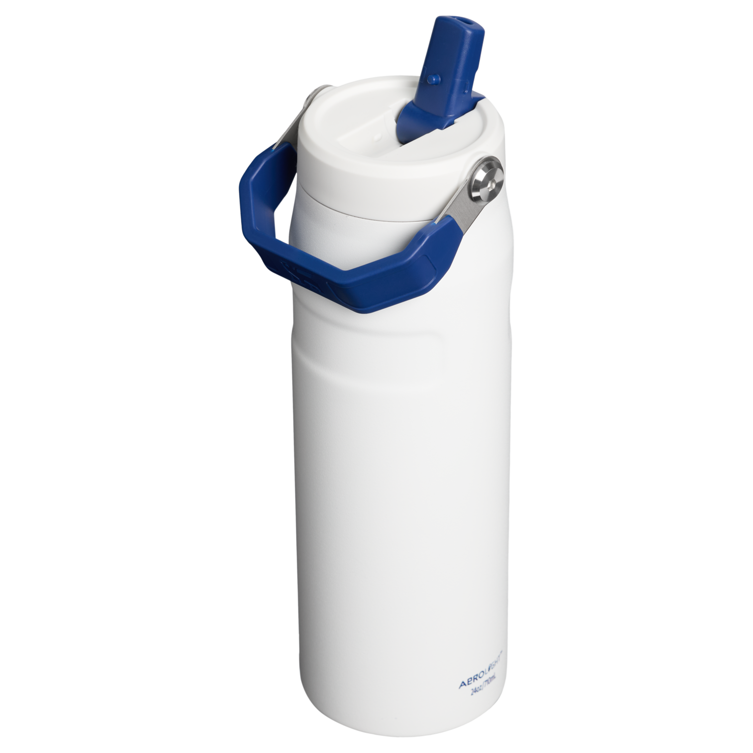Stanley 1913 Country Collection IceFlow™ Aerolight Flip Straw Bottle 24 oz - Stanley Create in Team White Dark Blue | View 3