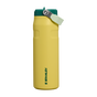 Swatch for Stanley 1913 The IceFlow™ Bottle Flip Straw 2.0 24 OZ in Daffodil Emerald