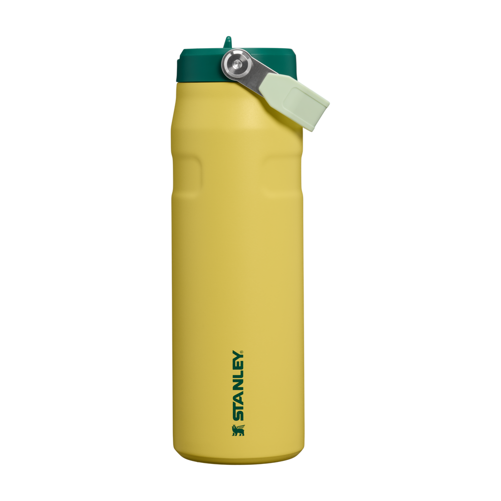 Stanley 1913 The IceFlow™ Bottle Flip Straw 2.0 24 OZ - Stanley Create in Daffodil Emerald | Front View
