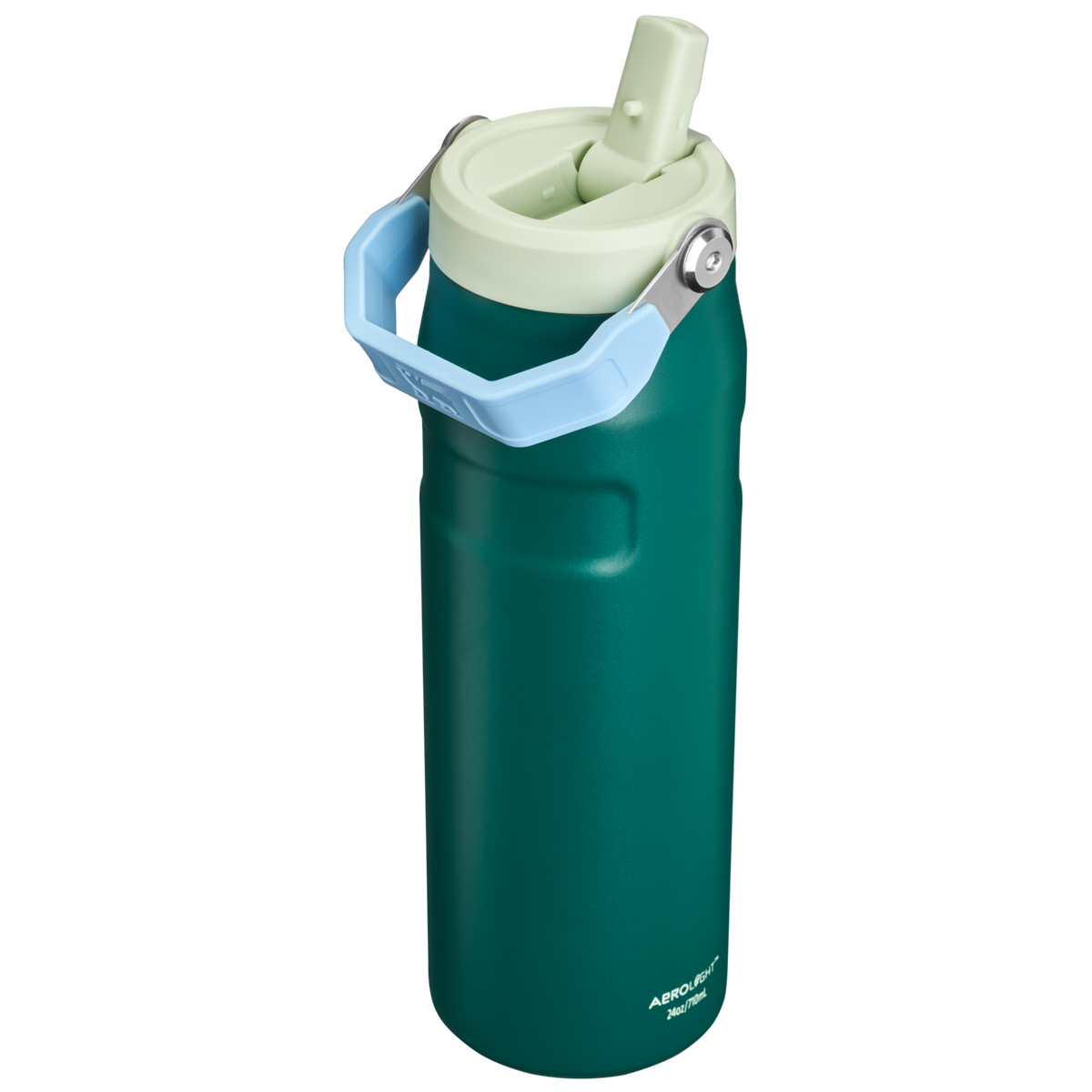 Stanley 1913 The IceFlow™ Bottle Flip Straw 2.0 24 OZ in Emerald Honeydew