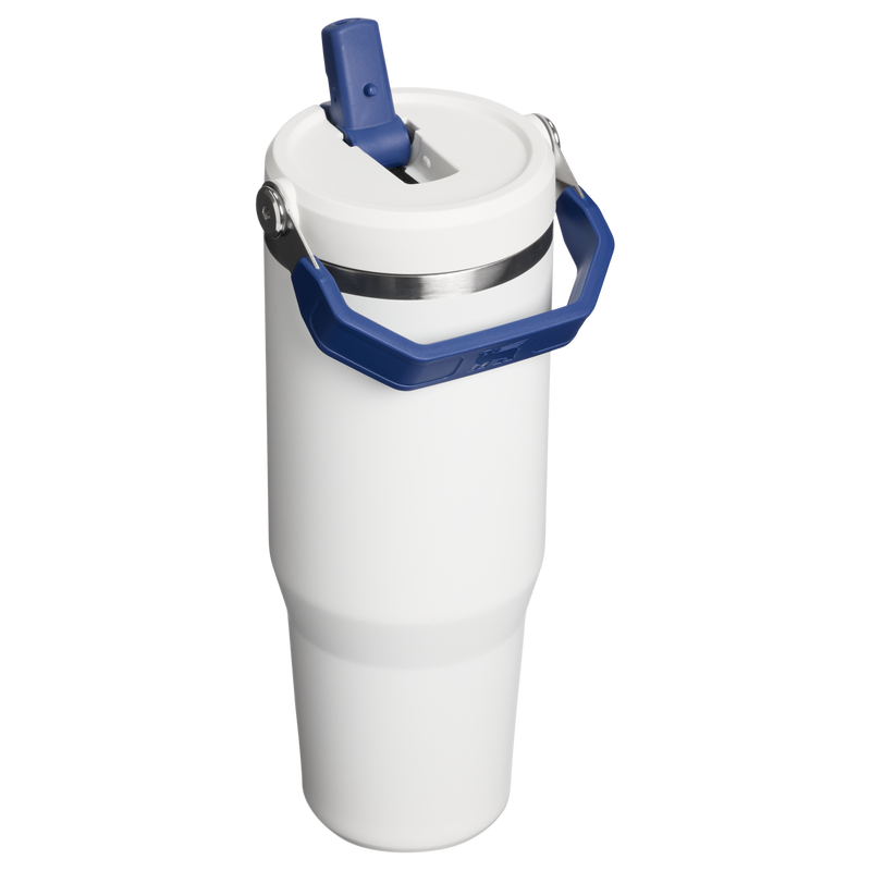 Stanley 1913 The Country Collection IceFlow™ Tumbler 30 OZ in Team White Dark Blue | Back View