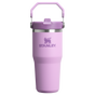 Stanley 14 OZ Ice Flow Flip Straw Insulated Tumbler In Lilac Purple