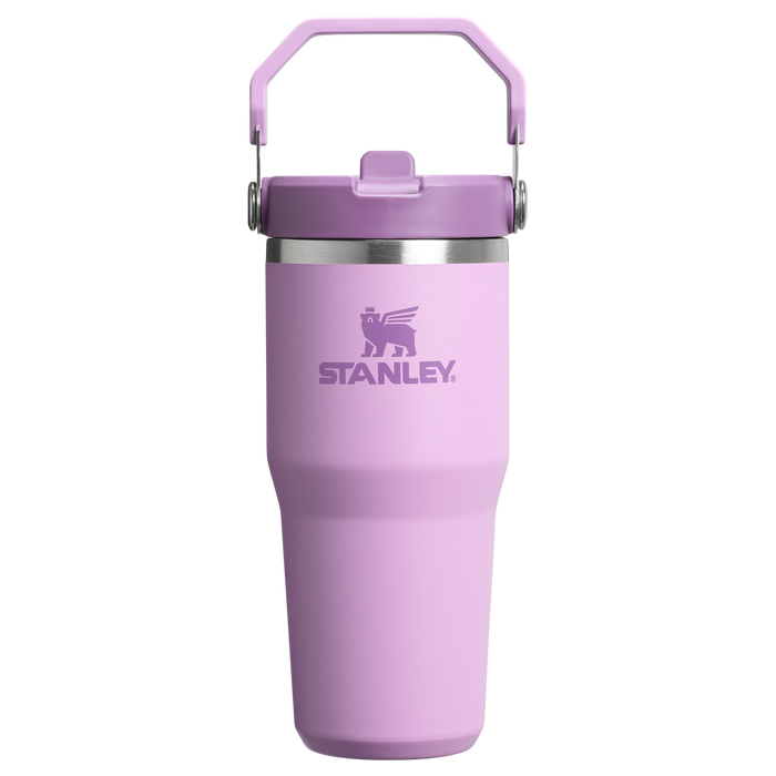 Stanley 14 OZ Ice Flow Flip Straw Insulated Tumbler In Lilac Purple