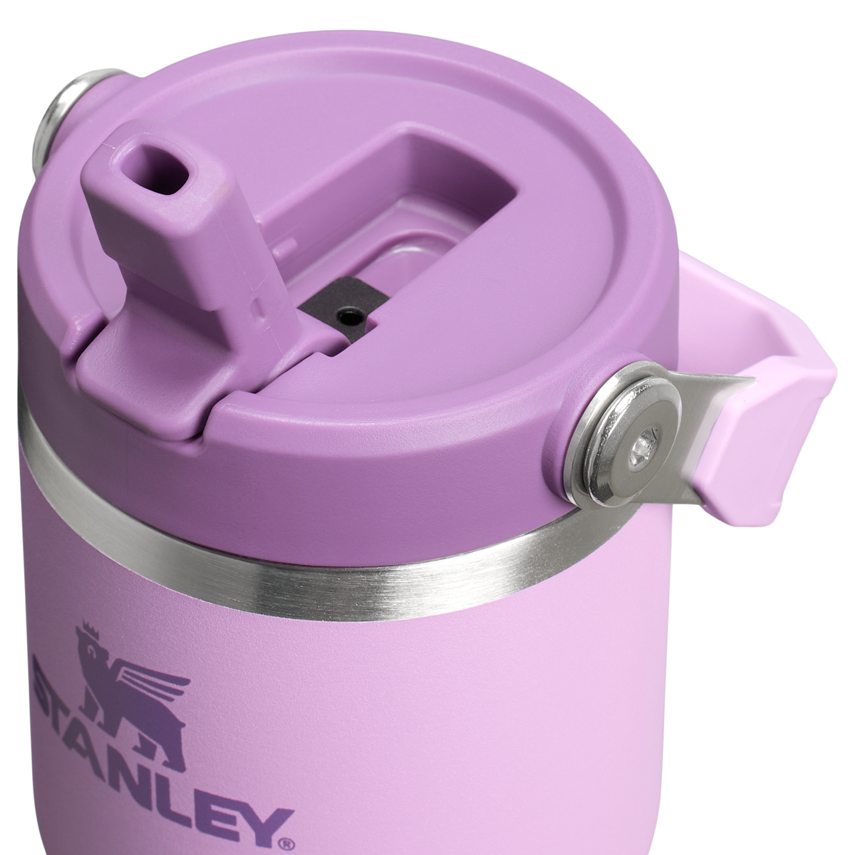 Stanley 14 OZ Ice Flow Flip Straw Insulated Tumbler In Lilac Purple2