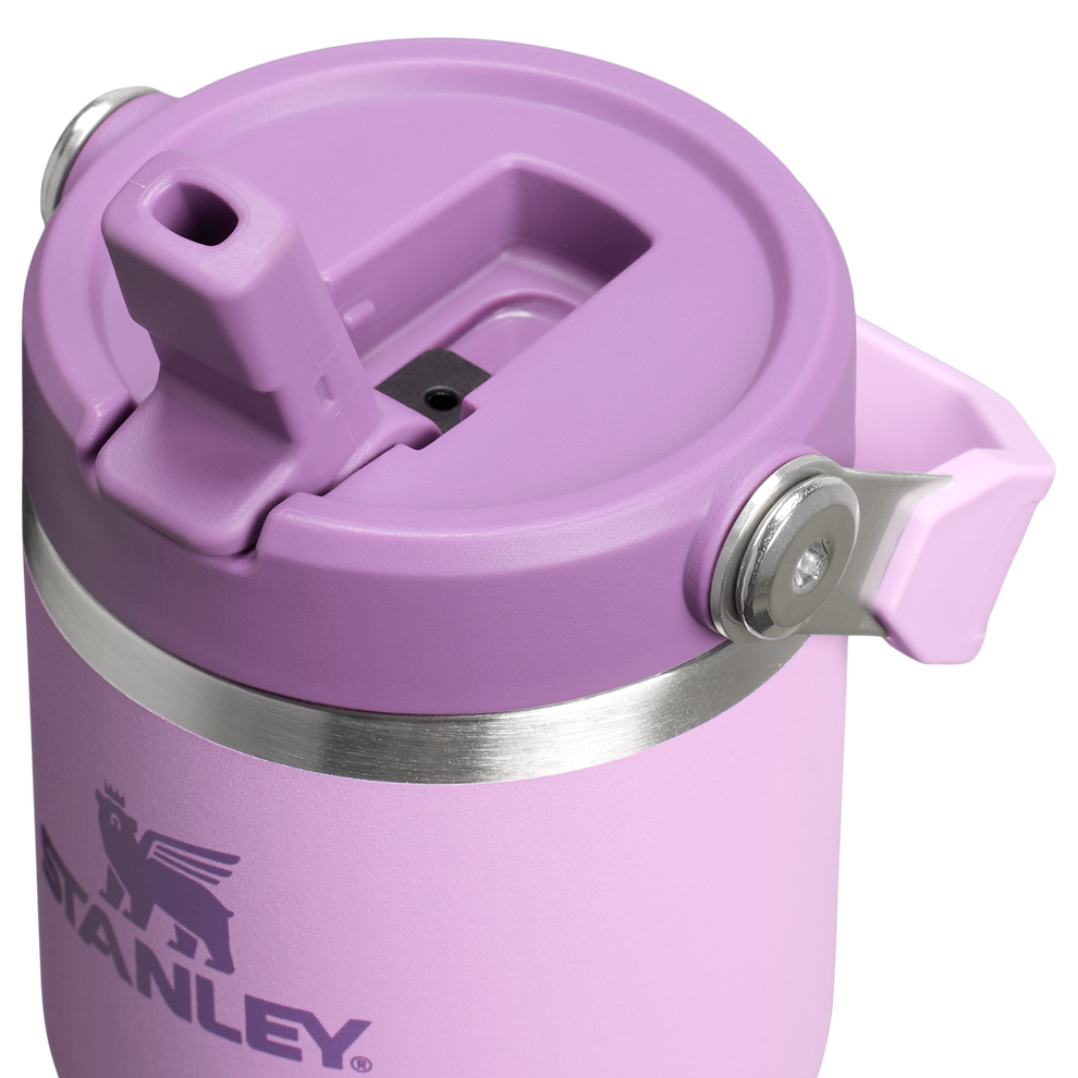 Stanley 14 OZ Ice Flow Flip Straw Insulated Tumbler In Lilac Purple