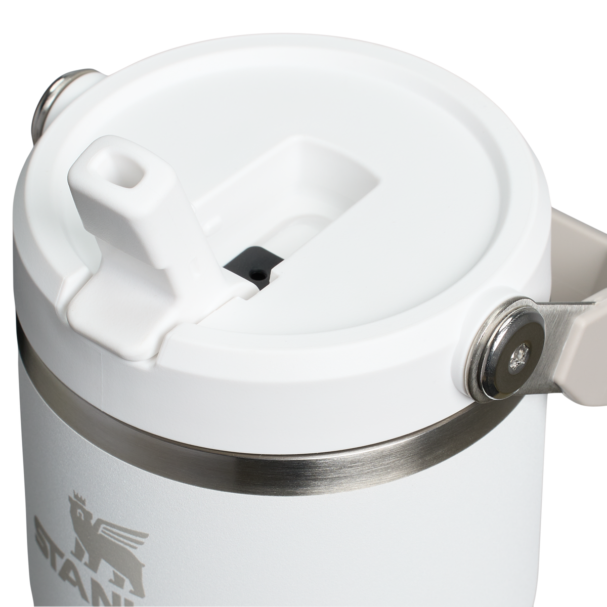 Stanley 20 OZ ProTour Flip Straw Tumbler Cup In Frost White2