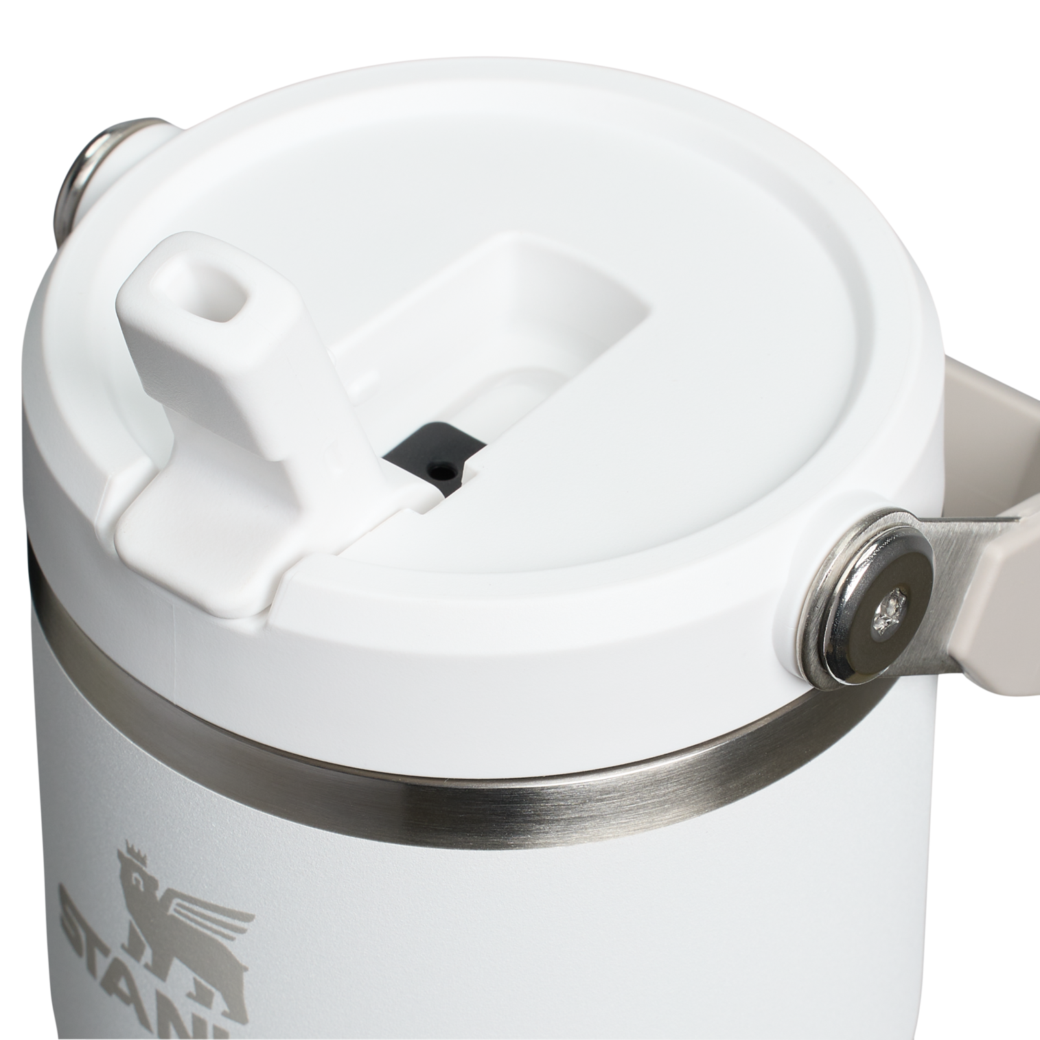 Stanley 20 OZ ProTour Flip Straw Tumbler Cup In Frost White