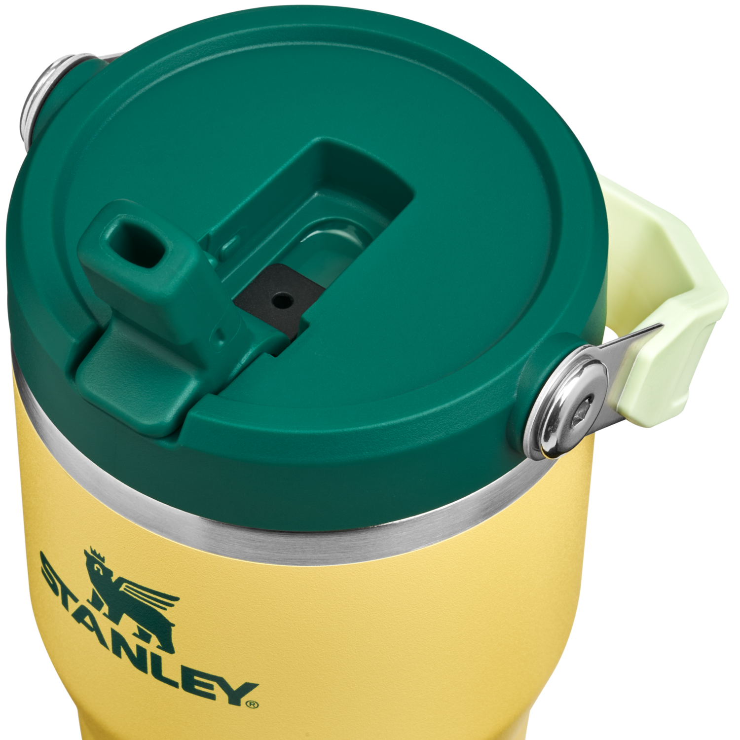Stanley 1913 The IceFlow™ Flip Straw Tumbler 20 OZ - Stanley Create in Daffodil Emerald | View 3