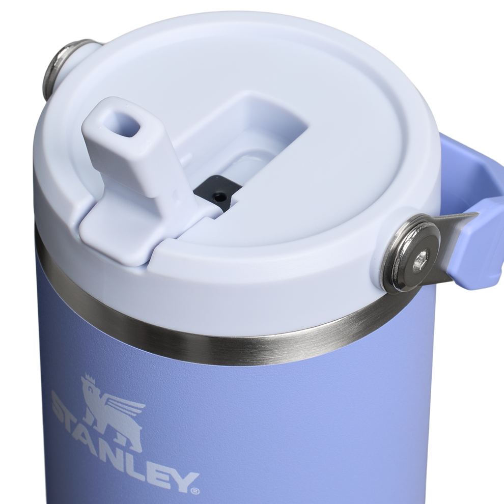 Stanley 30 oz IceFlow Flip Straw Water Bottle In Hydrangea Purple