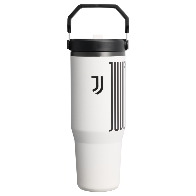 Stanley 1913 Stanley 1913 x Juventus The IceFlow™ Flip Straw 2.0 Tumbler 30 OZ in Coded | Back View