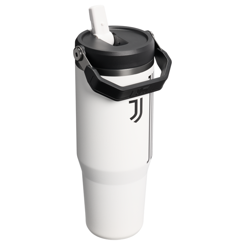 Stanley 1913 Stanley 1913 x Juventus The IceFlow™ Flip Straw 2.0 Tumbler 30 OZ in Coded | Back View