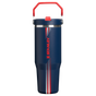 Swatch for Stanley 1913 The Country Collection IceFlow™ Tumbler 30 OZ in Team Navy Red