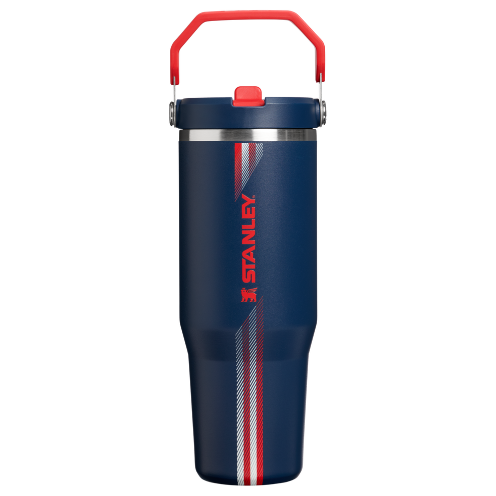 Stanley 1913 The Country Collection IceFlow™ Tumbler 30 OZ in Team Navy Red | Front View