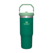 Stanley 30 OZ IceFlow Flip Straw Insulated Tumbler In Alpine Green