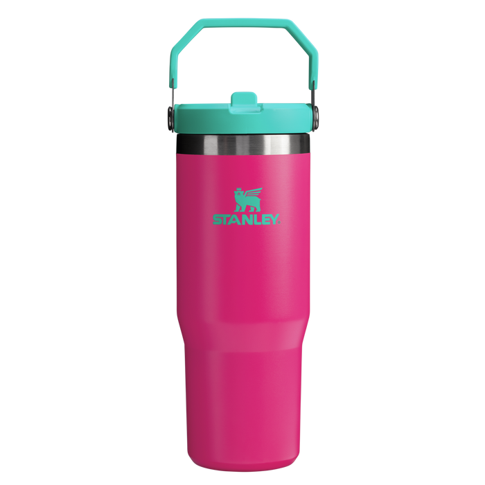 Stanley IceFlow Flip Straw Insulated Tumbler 30OZ In Passion Pink