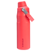 Stanley 24 OZ IceFlow Aerolight Stainless SteelWater Bottle In Hot Coral Red